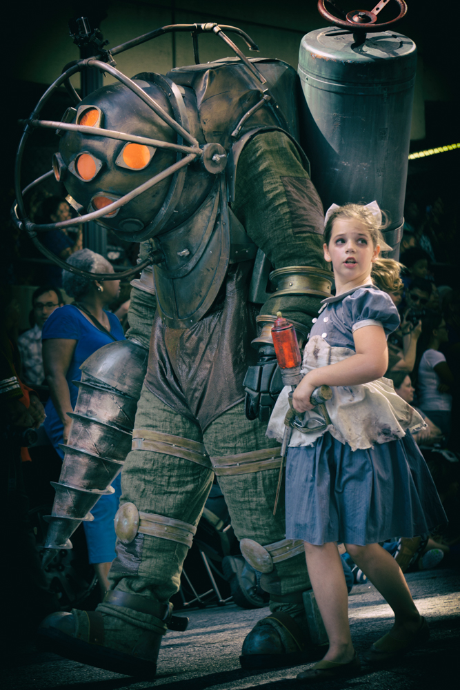 Little Sister and her Big Daddy.