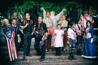 The Bioshock Infinite group shot.