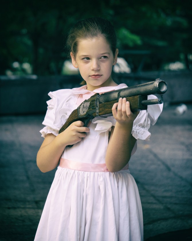 Don't mess with this little sister.