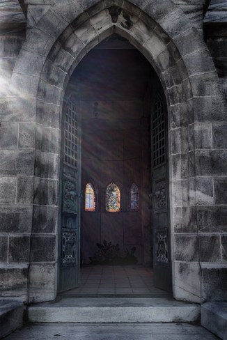 Mystical mausoleum at Oakland Cemetery in Atlanta.