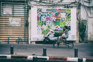 "Gaining Ground." A little attempt at street photography in Joppa.